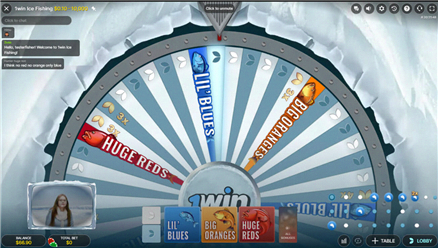 Ice Fishing Gameplay-Ansicht